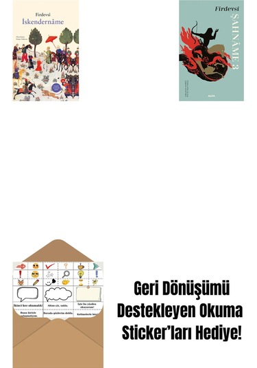 İskendernâme Ciltli + Şahnâme 3 + Okuma Sticker'ları