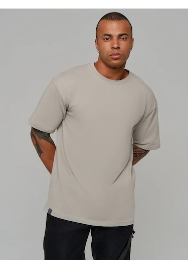 Tlıton.lımıted Yazlık Oversize Tişört 336331954 Bej