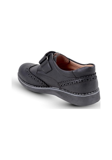 Kaptan Junior Erkek Çocuk Klasik Ayakkabı Siyah