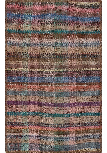Gerçek El Dokuma Anadolu Kilim Karışik Paspas