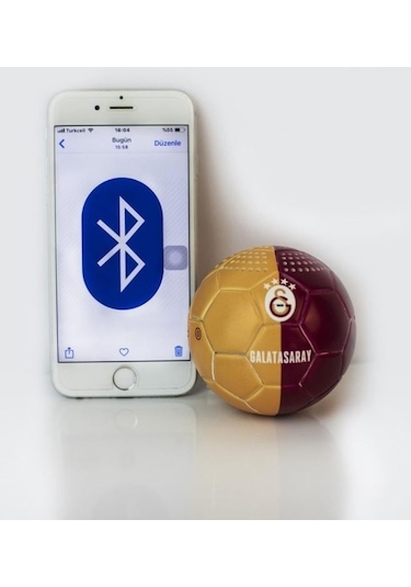 Galatasaray Lisanslı Küçük Futbol Topu Bluetooth Hoparlör