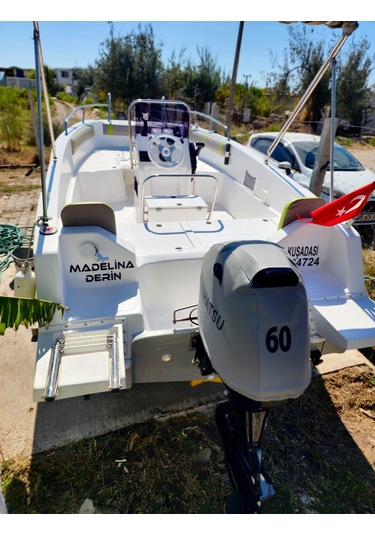 Tekne Motor Kılıfı Dıştan Takma Marin Deri Tohatsu 60 Hp