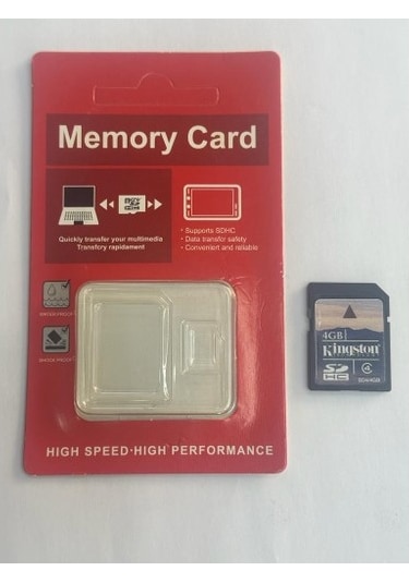 4 Gb Sd Kart 4 Gb Sd Hafıza Kartı