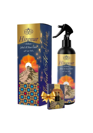 Esved Hiranur Kokusu Sprey 400 ML + Hiranur Kokusu Parfüm Esansı 3 ML