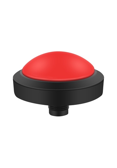 Kangvka Kırmızı 100mm Büyük Düğme - Led Işık Ve Üç Ayaklı Mikro Anahtar İle - Oyun Makinaları Ve Otomatlar İçin Dıy Montajlı