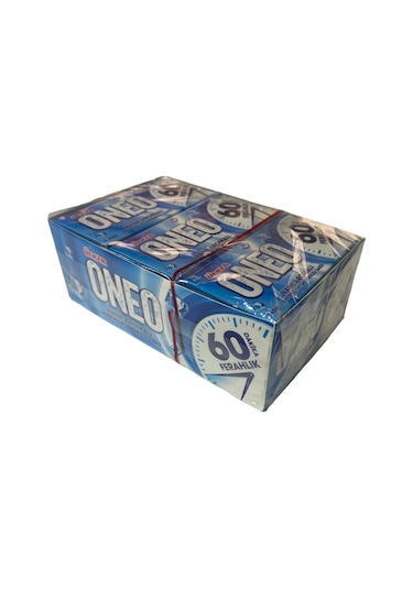 Oneo Cüzdan 60 Dk Nane Aromalı Sakız 27 x 14 G