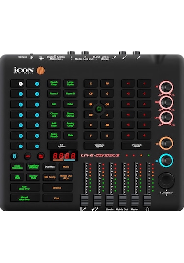 Icon Pro Audio Live Console Canlı Yayın / Podcast Mikseri