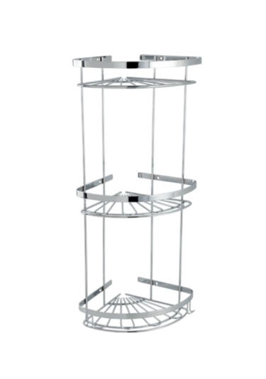 Çelik Banyo Zirve 304 Üçlü 19x19cm