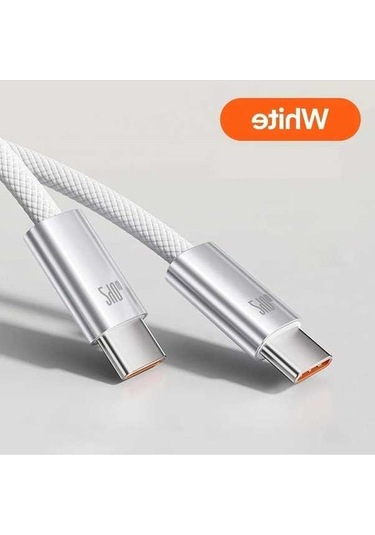 Tongxida 240w Pd Hızlı Şarj Usb-c Kablo, Olafköken 1.2m, Silvery, Type-c