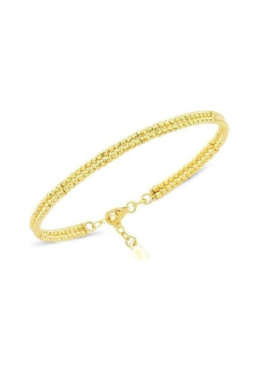 Sembolgold- Altın Dorissa Kelepçe Iki Sıralı