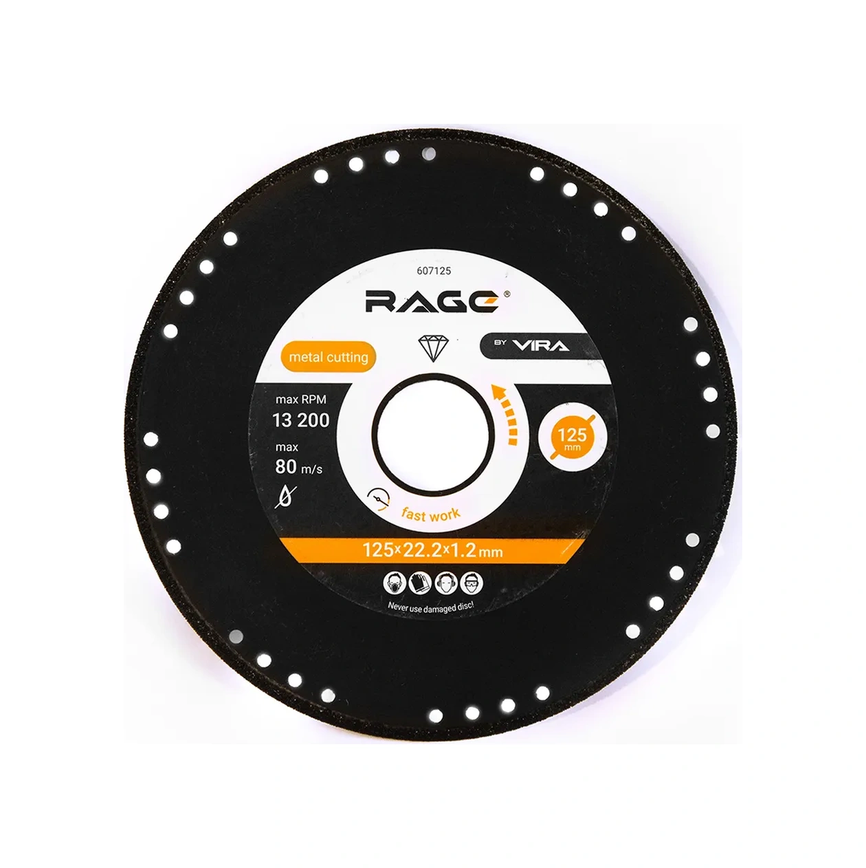 Rage Elmas Metal Disk 125 X 1.2 X 22.2 Mm 48921317