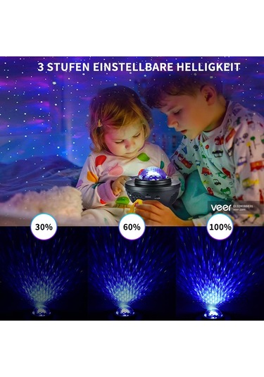 Maiyame Renkli Yıldız Gökyüzü Projektörü: Çocuk Odaları Ve Özel Günler İçin Mükemmel Dekorasyon