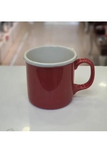 Aryıldız Patara Kırmızı Porselen Mug Bıg Kupa