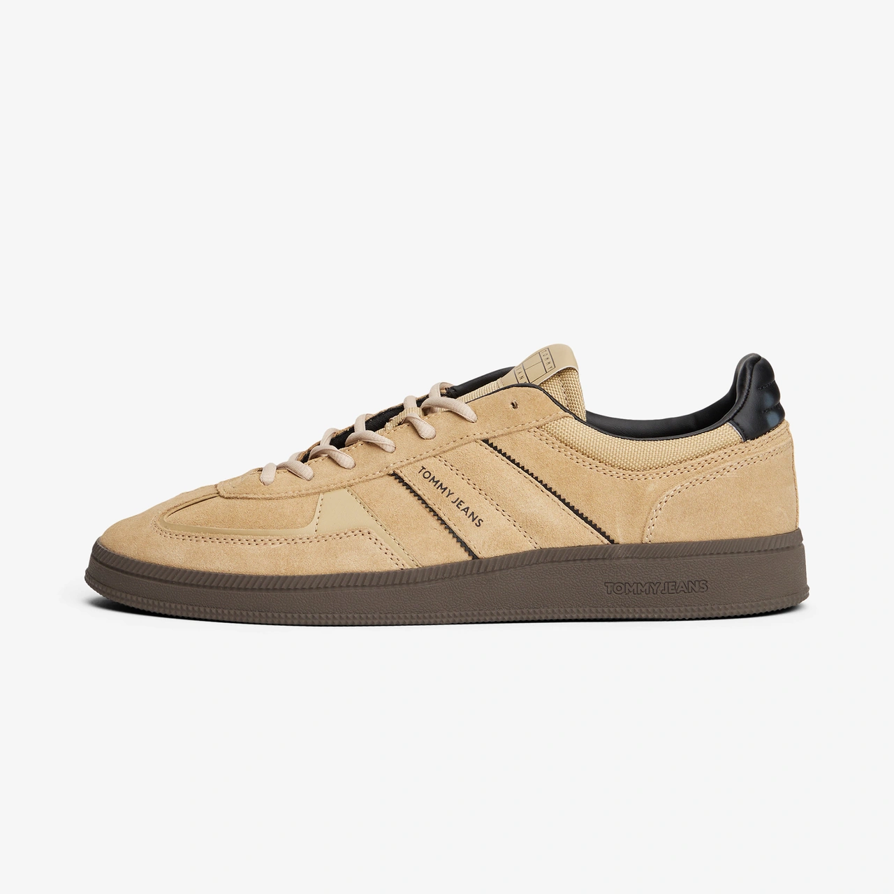 Tommy Hilfiger Greenwich Edge Suede Erkek Bej Spor Ayakkabı Em0em01609 Bej