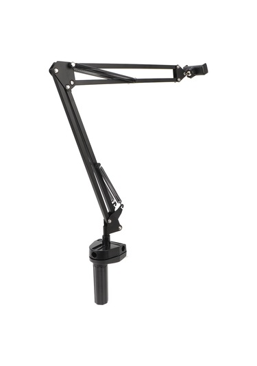 Xindoker Puluz Aluminium Alyuminyum Kollu Masaüstü Telefon Tutucu - 360 Dönebilen, Katlanabilir, 6.8 İnçye Kadar Telefonlar İçin, Canlı Yayın Ve Fotoğrafçılık İçin Pu650b