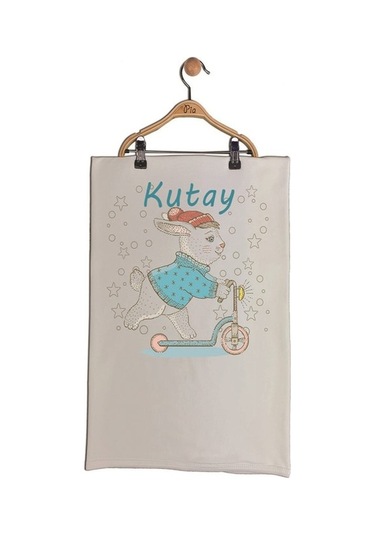 Pia Baby Gl 1926-09 Isme Özel Bebek Battaniyesi Çok Renkli