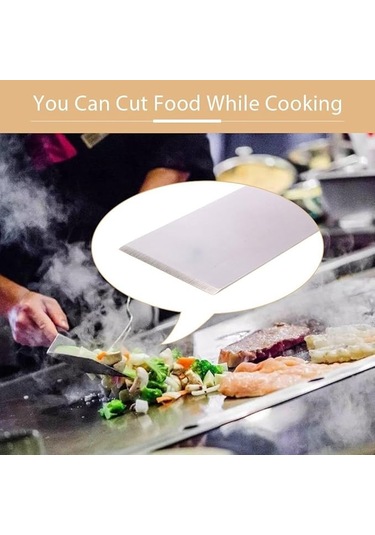 Pişirme Ve Izgara İçin Paslanmaz Çelik Spatula Seti