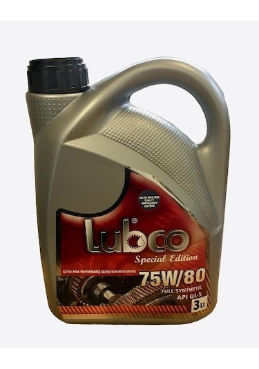 Lubco Ep 75W-80 GL-5 Dişli Yağı 3 L