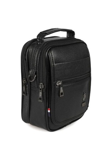 U S Polo Assn Siyah Rölax Unisex Postacı Çantası Plevr6754 Siyah Rölax