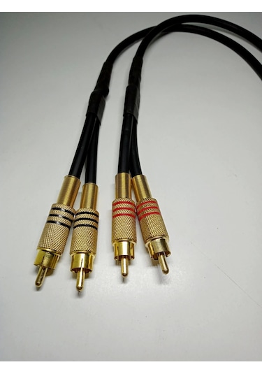 Ysn Sounds Bakır Y Kablo - El Yapımı %100 Bakır Kaliteli Y Kablo - 2 Adet