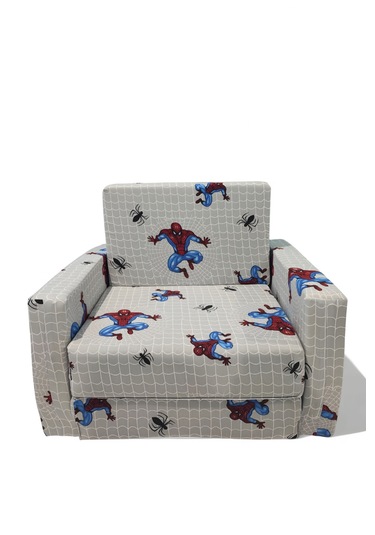 Katlanır Yer Yatağı - Çocuk Koltuğu - Bebek Yatağı 0-5 Yaş Örümcek Desen