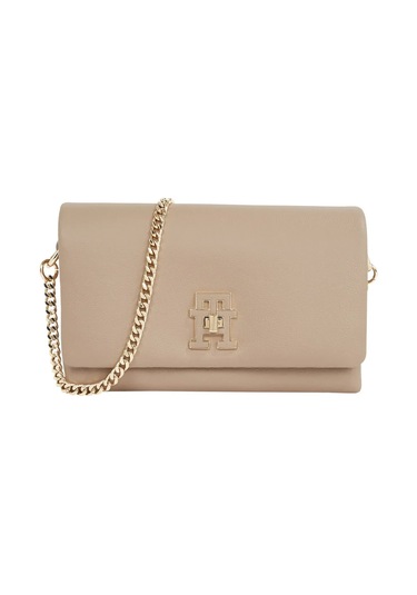 Tommy Hilfiger Kadın Çapraz Çanta Aw0aw17462afe Bej