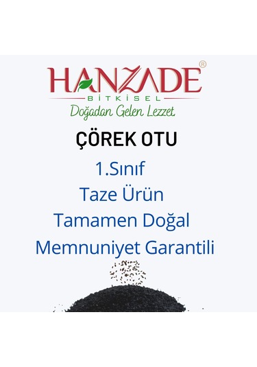 Hanzade Bitkisel Çörek Otu Tane 100 Gr
