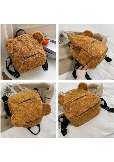 Three Beans Çocuk Sırt Çantası W9v9au Kahverengi