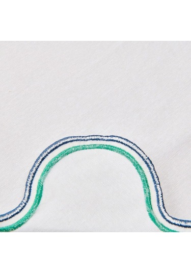 Evidea Soft Nonna Amerikan Servis - Yeşil / Mavi - 30x50 Cm Yeşil / Mavi Yeşil - Mavi