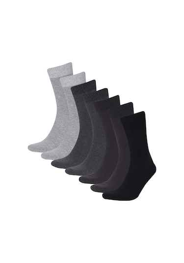 DeFacto Erkek 7'li Uzun Çorap L5952AZNSGR4