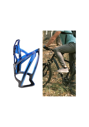 Suntek Bisiklet Su Şişesi Tutucu Pc Evrensel Montajlı İçecek Mavi