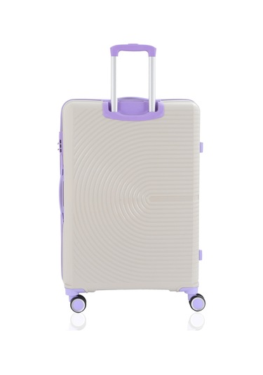 Mçs Polipropilen Valiz V374 75 Cm S21yy100000675 10729 Kemik/lila Kemik - Lila