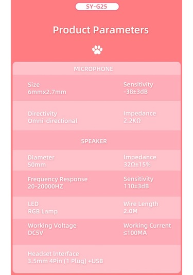 Suntek Sy-g25 Pc Için Usb Mikrofonlu Kablolu Oyun Kulaklığı