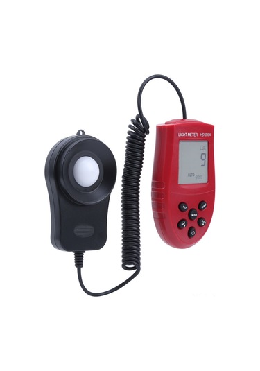 Ximistore9 Hs1010a Dijital Işık Ölçer, Yüksek Hassasiyetli Otomatik Aralık, Fc/lx Ölçümü, Abs Malzeme, Taşınabilir Fotonometre