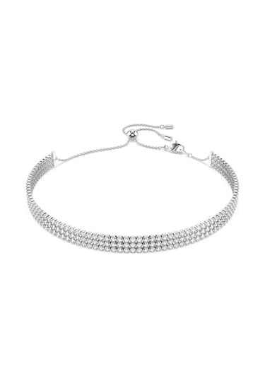 5685755 Swarovski Kolye Matrıx:choker Whıte/rhs Metal