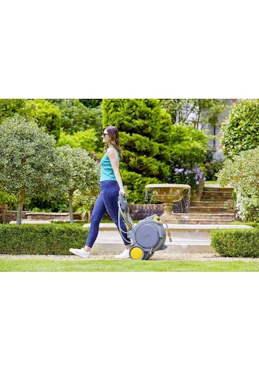 Hozelock 100488h Tekerlekli 35 M Hortumlu Otomatik Geri Sarmalı Hortum Toplama Makara Seti