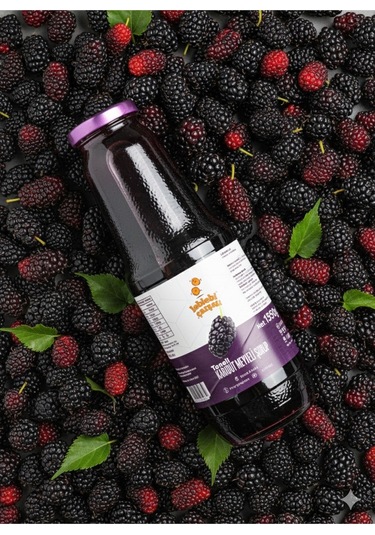 Leblebi Çarşısı Taneli Karadut Şurubu 1400 G
