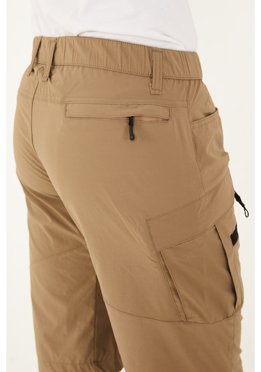 Camp Scoutland Camp725 Outdoor Tactical Su İticili Yazlık Erkek Taktik Şort Bej