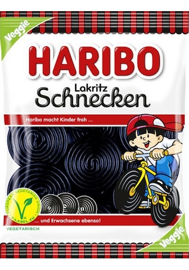 Haribo Lakritz Schnecken 175 g