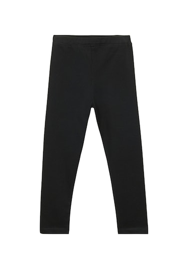 Lovetti Siyah Kız Çocuk Tam Boy Düz Basıc Tayt 5262S001 Siyah