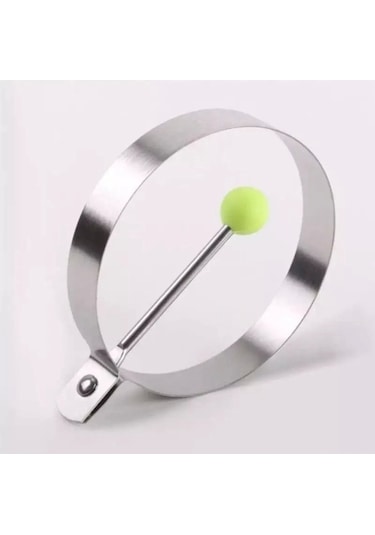 Metalik Daire Şeklinde Metal Omlet Yumurta Ve Krep Kalıpları Çok Renkli