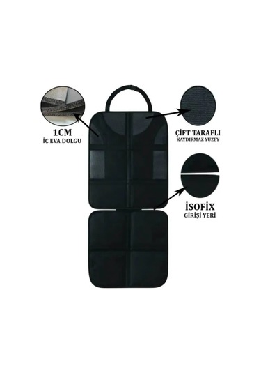 Mc.pierobaby Oto Koltuk Kılıfı Ön Ve Arka Koltuk Kılıfı Koruyucu Çift Taraflı Kaydırmaz