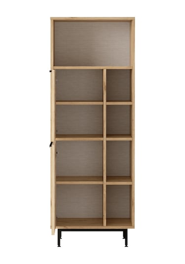 Lidya Banyo Dolabı Çok Amaçlı Dolap 2 Kapaklı Metal Ayak On10c-s Kahverengi