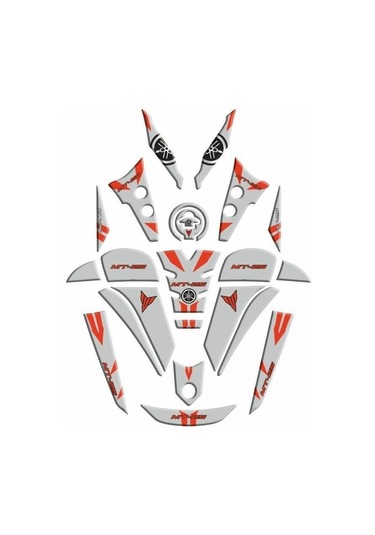 Gogo Yamaha Mt25 2020-2024 Full Tank Pad Set 008