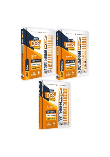 DGS Matematik 1.-2.cilt Ve Geometrinin Kara Kutusu Konu Özet