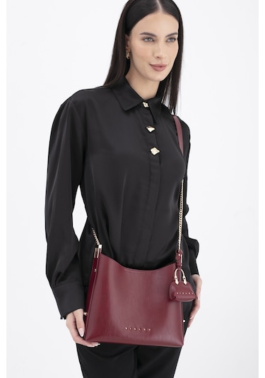 Sisley Kadın Kol Çantası Sly272 Bordo