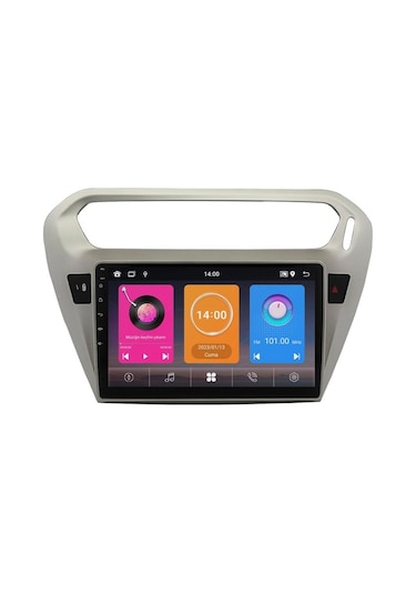 Peugeot 301 Android Multimedya Sistemi Gri 2012-2024 Clarion 4/64