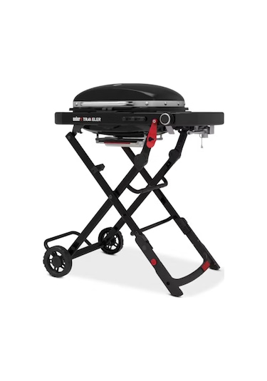 Weber Traveler Compact Gazlı Mangal Siyah
