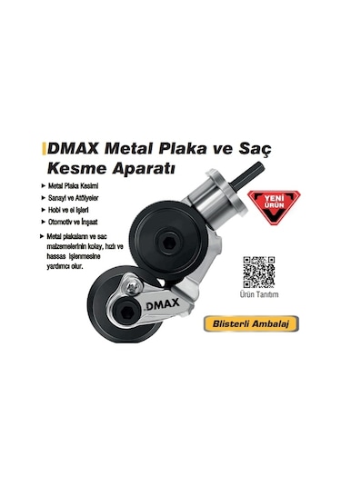 Dmax Metal Plaka Ve Saç Kesme Aparatı Dmx4689