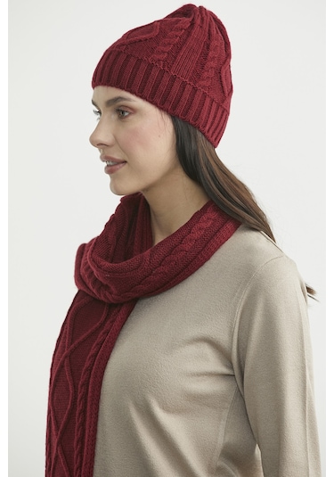 Sementa Örme Bere - Bordo Bordo
